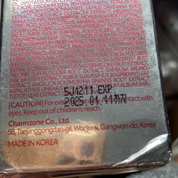 CHARMZONE DeAge Red-Addition Premium (Emulsion) - Picture 10 of 10